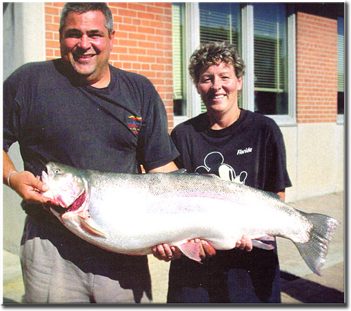 Ontario Record Rainbow Trout (Steelhead)