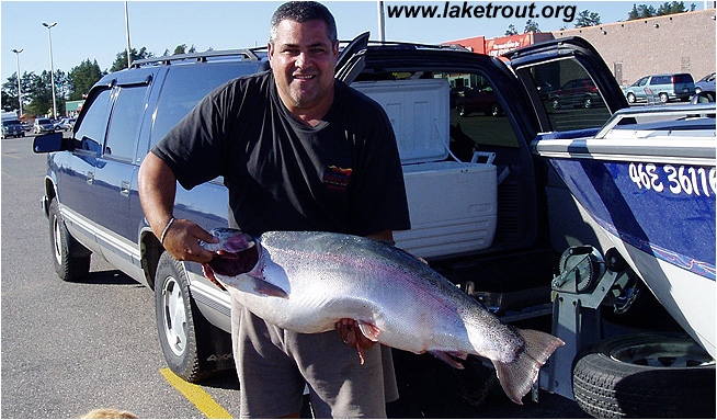 Ontario Record Rainbow Trout (Steelhead)